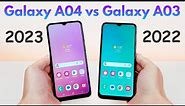 Samsung Galaxy A04 vs Samsung Galaxy A03 - Who Will Win?