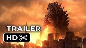 Godzilla Official Trailer #2 (2014) - Bryan Cranston, Ken Watanabe Monster Movie HD