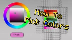 How to Color Your Minecraft Skin!