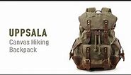 Canvas Hiking Backpack | UPPSALA