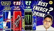 India's Favorite Energy Drink Brands: The BEST? | Top Energy Drink in India Review | THE FOOD LOGIC