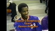 David Thompson - 1979 NBA All-Star MVP Highlights (3 Dunks, Showtime Layup)