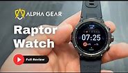 In-Depth Review: Alpha Gear Raptor Smart Watch – Your Next Fitness Tech Essential?🦖