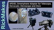 APEXEL Smartphone Adapter for Telescope, Monocular, Microscope and More
