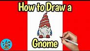 How to Draw a Gnome - Step by Step Tutorial