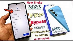 Tecno POP 5 LTE FRP Bypass Android 11 | Tecno BD4i Google Account Lock Remove | Without Pc |