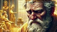 King Midas And The Golden Touch (The Curse of Greed) #mythology #greekmythology #midas