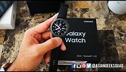 Unboxing and Setup - Samsung Galaxy Watch (42mm - Black - TMobile LTE)
