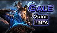 BG3 Voice Lines: Gale
