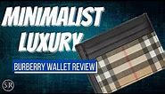 NEW! Men's Burberry Money Clip Slim Wallet - Burberry Series Ep. 9