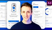 How to Design an iPhone iOS App in Adobe XD (Mobile Tutorial)