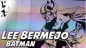 Lee Bermejo drawing Batman