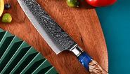 Yakushi™ Damascus Steel Chef Knife