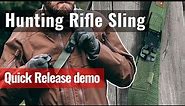 Demo: Quick Release Hunting rifle sling