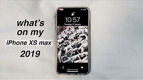 What's On My iPhone XS Max 2019