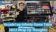 Arcade1up Infinity Game Table Gameplay Of Newest Releases + Final Thoughts For 2023 and Beyond!