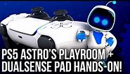 PlayStation 5 Astro's Playroom + DualSense Controller First Look!