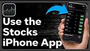 How To Use Stocks App On iPhone