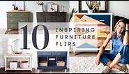 10 Inspiring Furniture Flips | DIY Furniture Makeovers Before & After