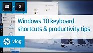 HP How To For You – Windows 10 Keyboard Shortcuts and Productivity Tips