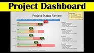 Project Status Design 1 - Animated PowerPoint Slide Design Tutorial for Busy Professionals