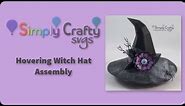 Hovering Witch Hat Assembly - SVG File