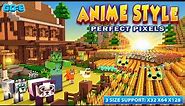 Anime Style - Perfect Pixels : A Minecraft Marketplace Texture Pack Trailer