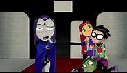 Teen Titans Cheering Up Cyborg - Teen Titans "Only Human"