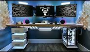 My 2022 Gaming Setup / Room Tour! - Ultimate Small Room Gaming / Stream Setup!