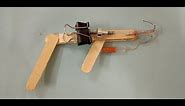 How to make mini Grappling Hook Gun [DIY]