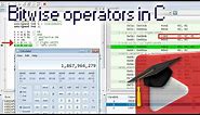 #6 Bit-wise operators in C