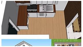 20x26 Tiny House Floor Plans 6x8M 2 Beds 1 bath