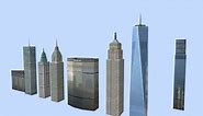New York Buildings - Download Free 3D model by sumitmangela