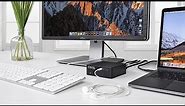 Plugable's Most Powerful and Compact USB-C Docking Station with Power Delivery (UD-CAM)