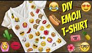 DIY || Emoji T-Shirt! 😂😜😻💋🙈