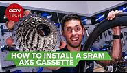How To Install A SRAM 12-Speed AXS Cassette | GCN Tech Monday Maintenance