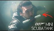 Working 007 Mini Scuba Tank! - Breath Underwater With This Spy Gadget