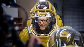 Adam Savage Explores the Science-Fiction Spacesuits of FBFX!