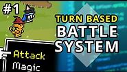 GameMaker Tutorial: Turn Based Battles - Part 1: Starting a battle