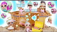 LOL Surprise Dolls + Lil Sisters in Treasure Ship
