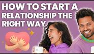 How to START a RELATIONSHIP the Right Way: Jay Shetty and Wife Radhi Devlukia Share Their ADVICE 😍❤️