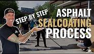 Asphalt Sealcoating: The Step-by-Step Process