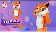 Mascot Costume Fox Melisa
