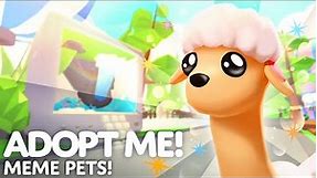 🤣Bring On The MEMES! 😂Three New Pets! 🐟 Build Your Own OBBYS! 🏁Adopt Me! On Roblox!