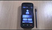 Nokia 5800 XpressMusic 2021 Incoming call with stylus