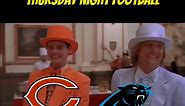 Chicago Bears and Carolina Panthers heading into prime time #nfl #memes #funny #chicago #bears #panthers #football #laugh