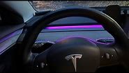 Tesla Model 3/Y NEW Ambient Lighting Kit - Easy Install