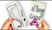 [paperdiy] 📲making paper iphone squishy & iPhone case & paper squishy | papersquish #asmrpaper