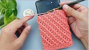 How to Crochet Phone Case | Crochet Phone Cover | Such an Amazing Crochet Pattern | ViVi Berry DIY
