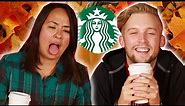 People Try Pumpkin Spice Lattes For The First Time